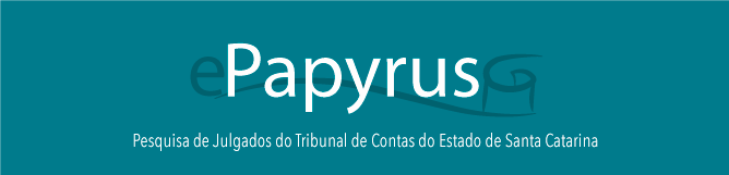 Logo do sistema ePapyrus do Tribunal de Contas do Estado